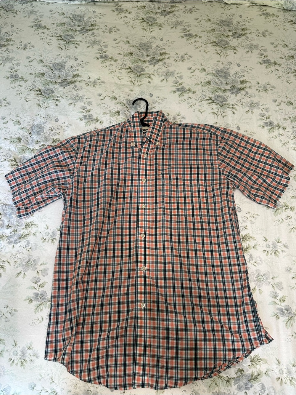 Wrangler Riata Short-Sleeve Plaid Button-Down Shirt